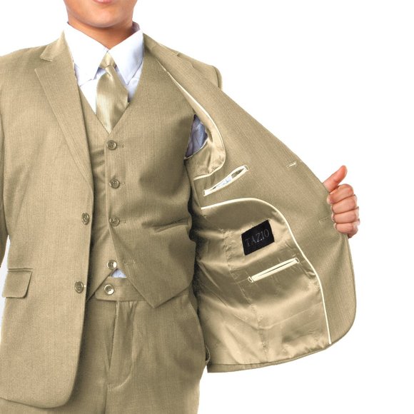 NEW 5pc Boy´s Suit by AZZURO, Beige